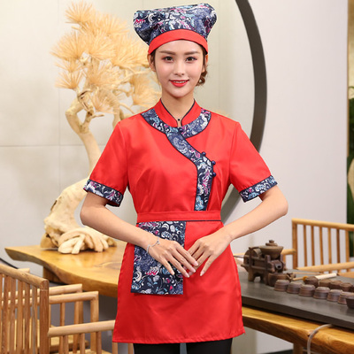 pre-oder** เสื้อพนักงานเสริฟ พนักงานโรงแรม พนักงานรีสอร์ท (สินค้าไม่รวมกางเกง) ***สินค้าไม่สามารถเปลี่ยนสีและรูปแบบได้คะ สีตามภาพ ไซร์ L XL 2XL 3XL 4XL 