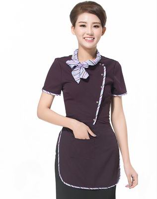 pre-oder** เสื้อพนักงานเสริฟ พนักงานโรงแรม พนักงานรีสอร์ท (สินค้าไม่รวมกางเกง) ***สินค้าไม่สามารถเปลี่ยนสีและรูปแบบได้คะ สีตามภาพ ไซร์ L XL 2XL 3XL 4XL 