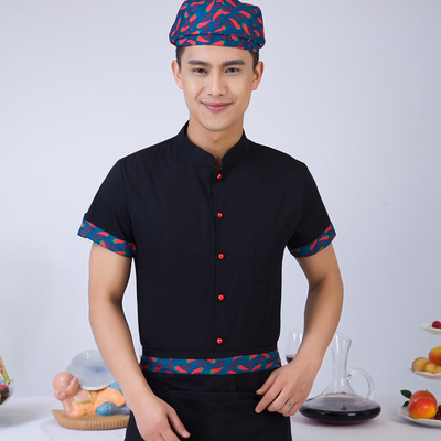 pre-oder** เสื้อพนักงานเสริฟ พนักงานโรงแรม พนักงานรีสอร์ท (สินค้าไม่รวมกางเกง) ***สินค้าไม่สามารถเปลี่ยนสีและรูปแบบได้คะ สีตามภาพ ไซร์ L XL 2XL 3XL 4XL 