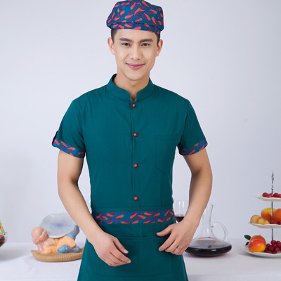 pre-oder** เสื้อพนักงานเสริฟ พนักงานโรงแรม พนักงานรีสอร์ท (สินค้าไม่รวมกางเกง) ***สินค้าไม่สามารถเปลี่ยนสีและรูปแบบได้คะ สีตามภาพ ไซร์ L XL 2XL 3XL 4XL 