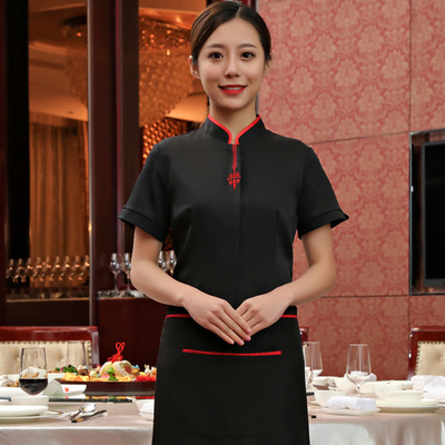 pre-oder** เสื้อพนักงานเสริฟ พนักงานโรงแรม พนักงานรีสอร์ท (สินค้าไม่รวมกางเกง) ***สินค้าไม่สามารถเปลี่ยนสีและรูปแบบได้คะ สีตามภาพ ไซร์ L XL 2XL 3XL 4XL 