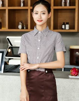 pre-oder** เสื้อพนักงานเสริฟ พนักงานโรงแรม พนักงานรีสอร์ท (สินค้าไม่รวมกางเกง) ***สินค้าไม่สามารถเปลี่ยนสีและรูปแบบได้คะ สีตามภาพ ไซร์ L XL 2XL 3XL 4XL 