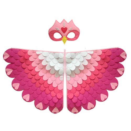 7C282.7 ชุดเด็ก ปีกนกชมพู Children Wing Bird Costume