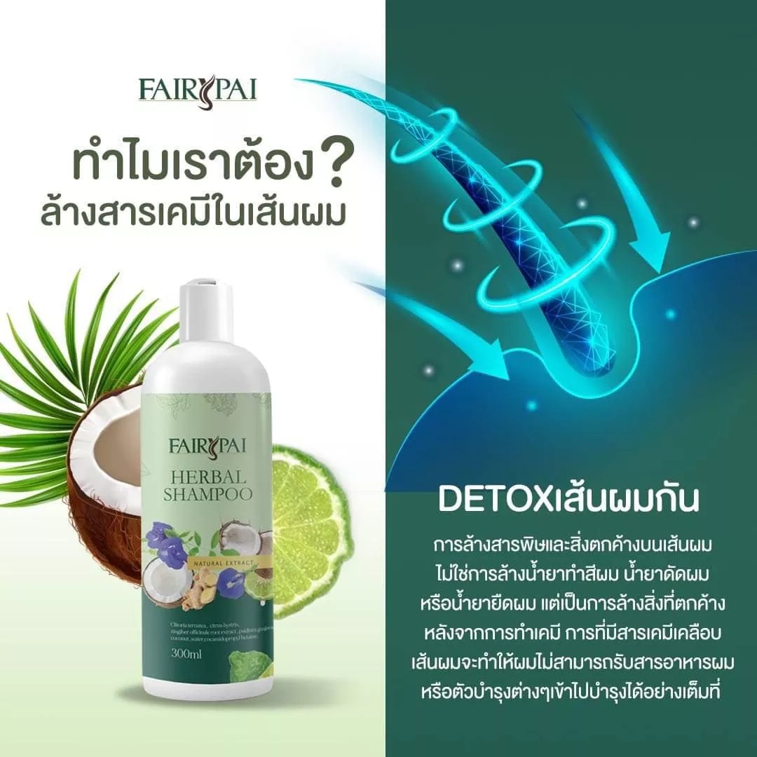แชมพูแฟรี่ปาย Shampoo Fairypai 300 ml. 1 ขวด