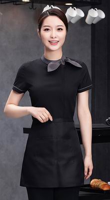 pre-oder** เสื้อพนักงานเสริฟ พนักงานโรงแรม พนักงานรีสอร์ท (สินค้าไม่รวมกางเกง) ***สินค้าไม่สามารถเปลี่ยนสีและรูปแบบได้คะ สีตามภาพ ไซร์ L XL 2XL 3XL 4XL 