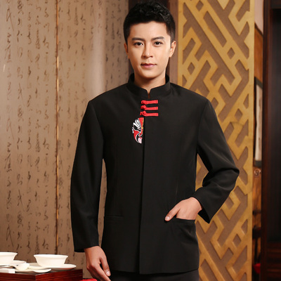 pre-oder** เสื้อพนักงานเสริฟ พนักงานโรงแรม พนักงานรีสอร์ท (สินค้าไม่รวมกางเกง) ***สินค้าไม่สามารถเปลี่ยนสีและรูปแบบได้คะ สีตามภาพ ไซร์ L XL 2XL 3XL 4XL 