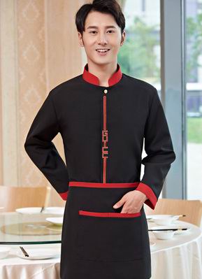 pre-oder** เสื้อพนักงานเสริฟ พนักงานโรงแรม พนักงานรีสอร์ท (สินค้าไม่รวมกางเกง) ***สินค้าไม่สามารถเปลี่ยนสีและรูปแบบได้คะ สีตามภาพ ไซร์ L XL 2XL 3XL 4XL 