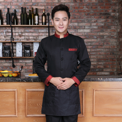 pre-oder** เสื้อพนักงานเสริฟ พนักงานโรงแรม พนักงานรีสอร์ท (สินค้าไม่รวมกางเกง) ***สินค้าไม่สามารถเปลี่ยนสีและรูปแบบได้คะ สีตามภาพ ไซร์ L XL 2XL 3XL 4XL 