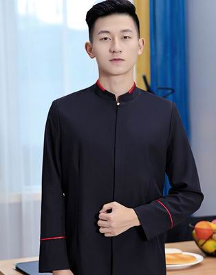 pre-oder** เสื้อพนักงานเสริฟ พนักงานโรงแรม พนักงานรีสอร์ท (สินค้าไม่รวมกางเกง) ***สินค้าไม่สามารถเปลี่ยนสีและรูปแบบได้คะ สีตามภาพ ไซร์ L XL 2XL 3XL 4XL 