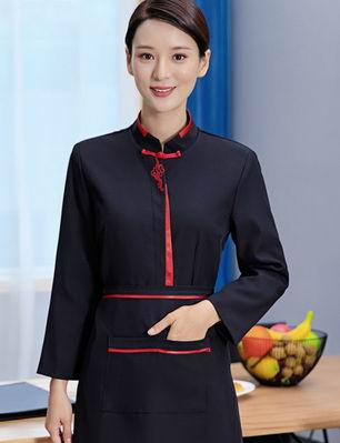 pre-oder** เสื้อพนักงานเสริฟ พนักงานโรงแรม พนักงานรีสอร์ท (สินค้าไม่รวมกางเกง) ***สินค้าไม่สามารถเปลี่ยนสีและรูปแบบได้คะ สีตามภาพ ไซร์ L XL 2XL 3XL 4XL 