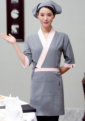 pre-oder** เสื้อพนักงานเสริฟ พนักงานโรงแรม พนักงานรีสอร์ท (สินค้าไม่รวมกางเกง) ***สินค้าไม่สามารถเปลี่ยนสีและรูปแบบได้คะ สีตามภาพ ไซร์ L XL 2XL 3XL 4XL 