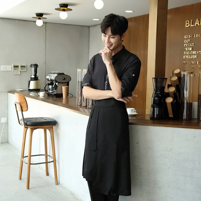 pre-oder** เสื้อพนักงานเสริฟ พนักงานโรงแรม พนักงานรีสอร์ท (สินค้าไม่รวมกางเกง) ***สินค้าไม่สามารถเปลี่ยนสีและรูปแบบได้คะ สีตามภาพ ไซร์ L XL 2XL 3XL 4XL 