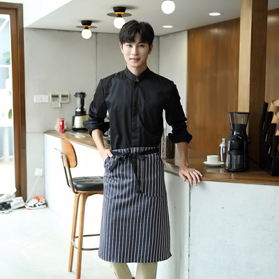pre-oder** เสื้อพนักงานเสริฟ พนักงานโรงแรม พนักงานรีสอร์ท (สินค้าไม่รวมกางเกง) ***สินค้าไม่สามารถเปลี่ยนสีและรูปแบบได้คะ สีตามภาพ ไซร์ L XL 2XL 3XL 4XL 