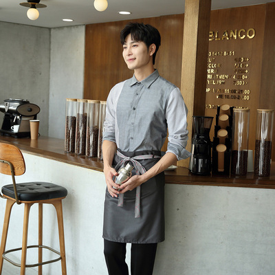 pre-oder** เสื้อพนักงานเสริฟ พนักงานโรงแรม พนักงานรีสอร์ท (สินค้าไม่รวมกางเกง) ***สินค้าไม่สามารถเปลี่ยนสีและรูปแบบได้คะ สีตามภาพ ไซร์ L XL 2XL 3XL 4XL 