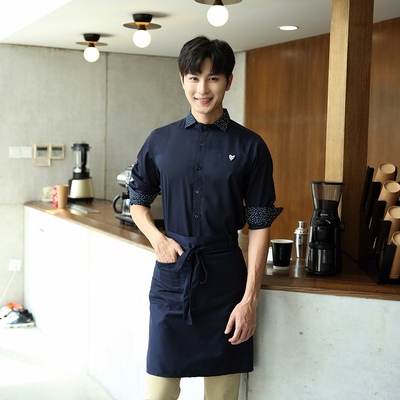 pre-oder** เสื้อพนักงานเสริฟ พนักงานโรงแรม พนักงานรีสอร์ท (สินค้าไม่รวมกางเกง) ***สินค้าไม่สามารถเปลี่ยนสีและรูปแบบได้คะ สีตามภาพ ไซร์ L XL 2XL 3XL 4XL 