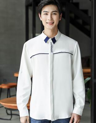pre-oder** เสื้อพนักงานเสริฟ พนักงานโรงแรม พนักงานรีสอร์ท (สินค้าไม่รวมกางเกง) ***สินค้าไม่สามารถเปลี่ยนสีและรูปแบบได้คะ สีตามภาพ ไซร์ L XL 2XL 3XL 4XL 