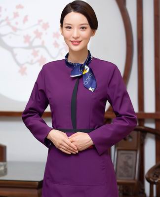 pre-oder** เสื้อพนักงานเสริฟ พนักงานโรงแรม พนักงานรีสอร์ท (สินค้าไม่รวมกางเกง) ***สินค้าไม่สามารถเปลี่ยนสีและรูปแบบได้คะ สีตามภาพ ไซร์ L XL 2XL 3XL 4XL 