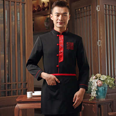 pre-oder** เสื้อพนักงานเสริฟ พนักงานโรงแรม พนักงานรีสอร์ท (สินค้าไม่รวมกางเกง) ***สินค้าไม่สามารถเปลี่ยนสีและรูปแบบได้คะ สีตามภาพ ไซร์ L XL 2XL 3XL 4XL 