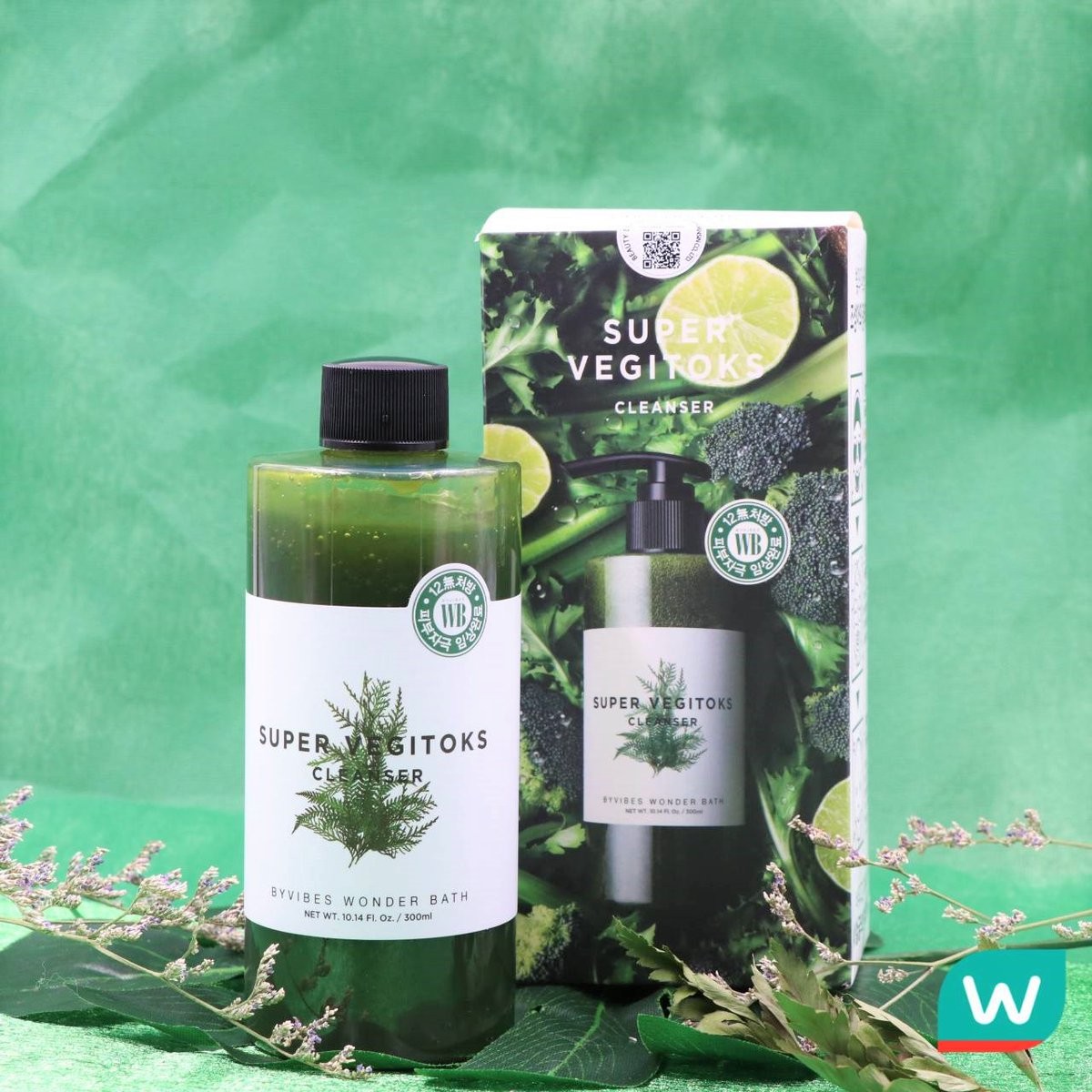 Wonder Bath Super Vegitoks Cleanser คลีนซิ่งผัก ของแท้ 100%  ล๊อตใหม่ล่าสุด