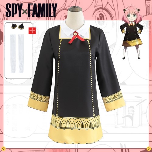7C294 ชุดเด็ก อาเนีย ฟอเจอร์ Children Anya Forger Spy x Family Costume