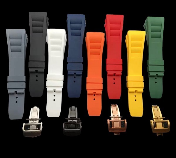 สายนาฬิกา Richard Mille #Series 3 แบบสายยางซิลิโคน หลากสี