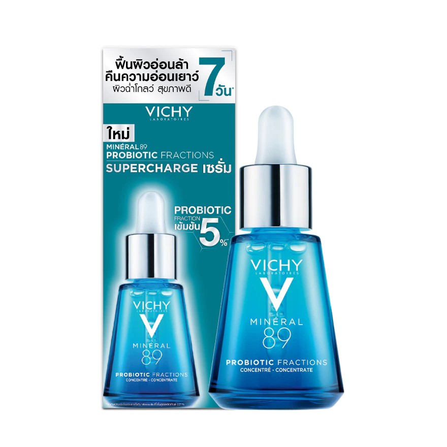 วิชี่ Vichy Mineral 89 Probiotic Supercharge Serum ฟื้นผิวอ่อนล้า คืนความอ่อนเยาว์ 30 มล.