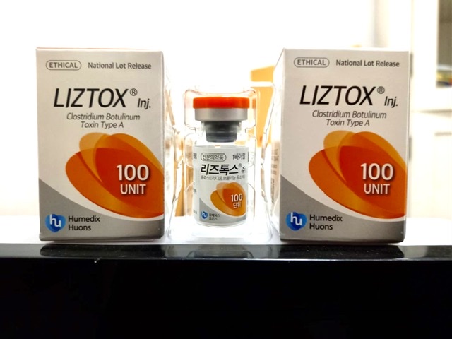 Liztox 100 unit ( korea ศูญญากาศ )
