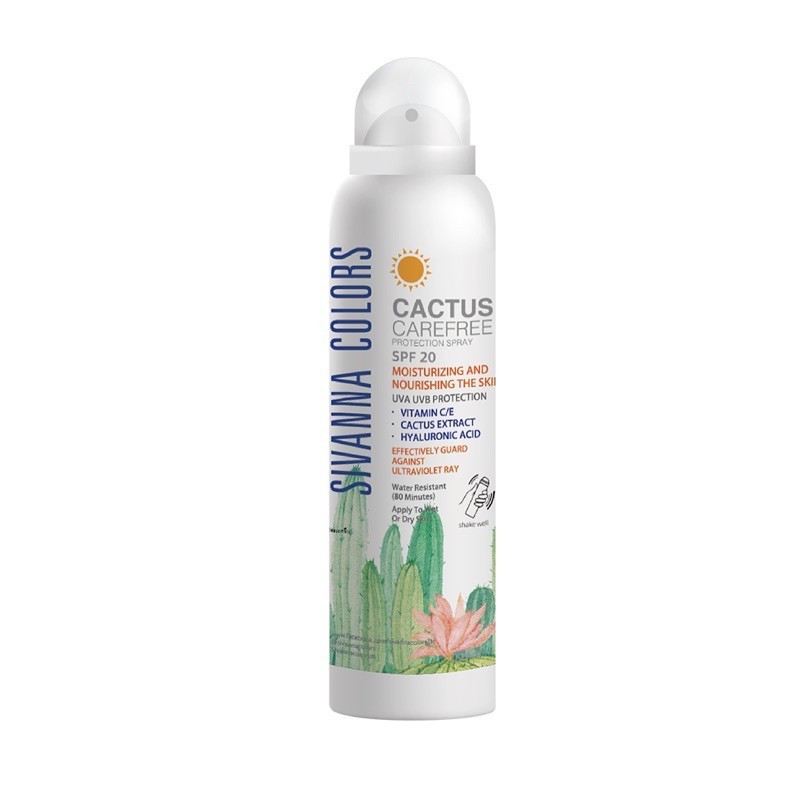 HF159 Sivanna Colors Cactus Carefree Protection Spray SPF20 สเปรย์ป้องกันแสงแดด