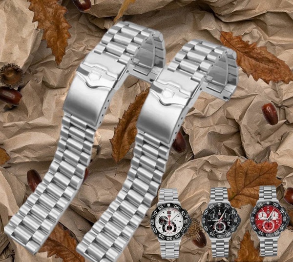 สายนาฬิกา แบบ Stainless Steel 316L สำหรับ Tag Heuer F1