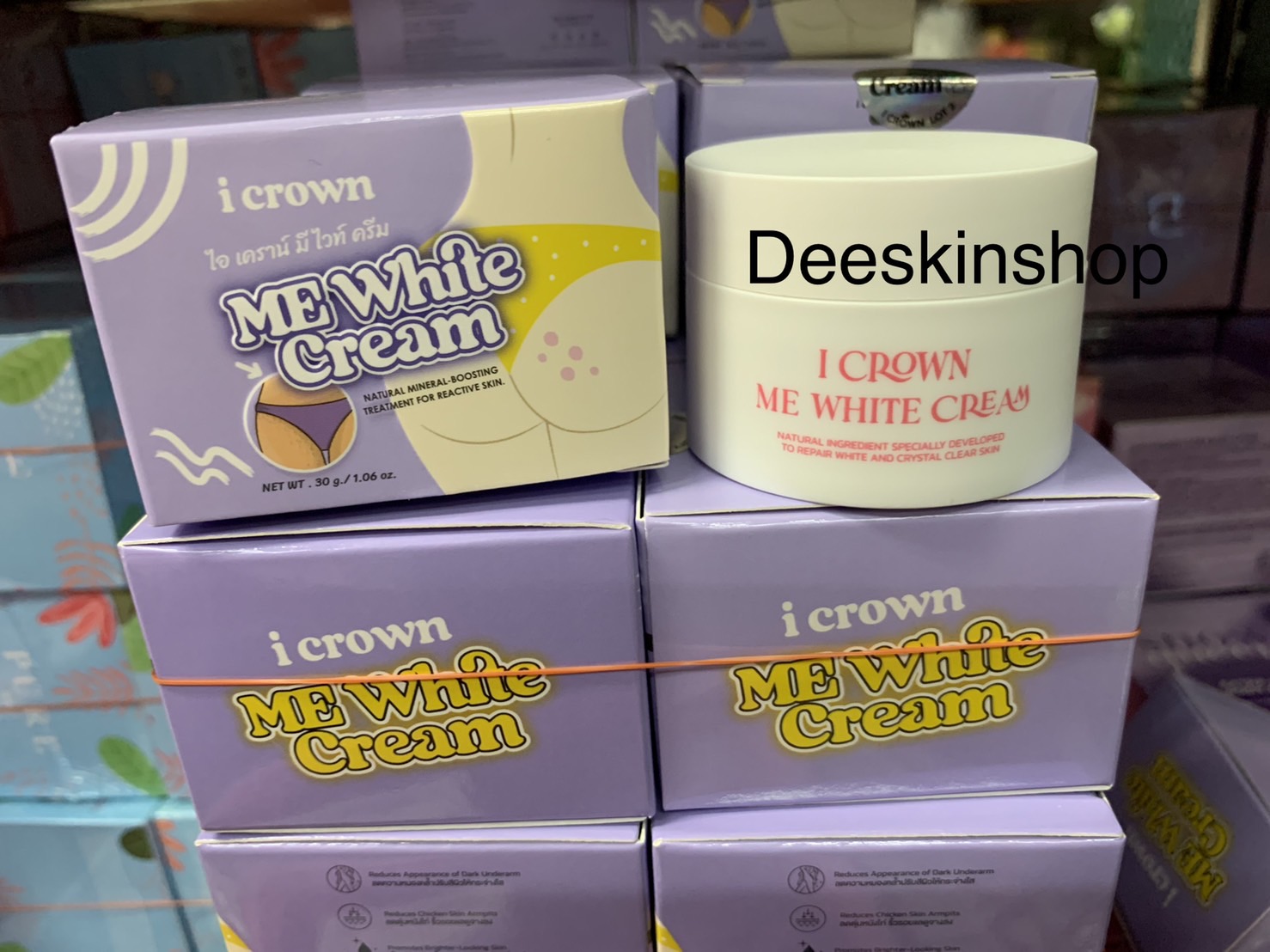 ครีมทาง่ามขาแอนนา Me White Cream แก้ปัญหาขาหนีบดำ หัวเข่าดำด้าน หมองคล้ำ เห็นผลตั้งแต่กระปุกแรก 