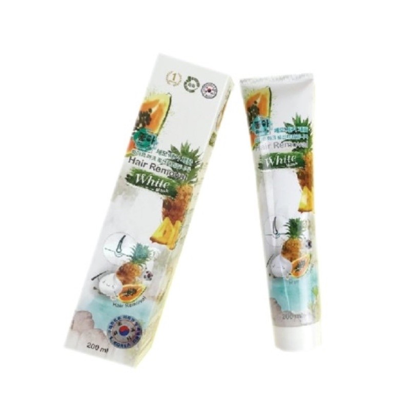 มาร์ก กำจัดขน โชอา Cho Ar Hair Removal white mask ของแท้ 100%