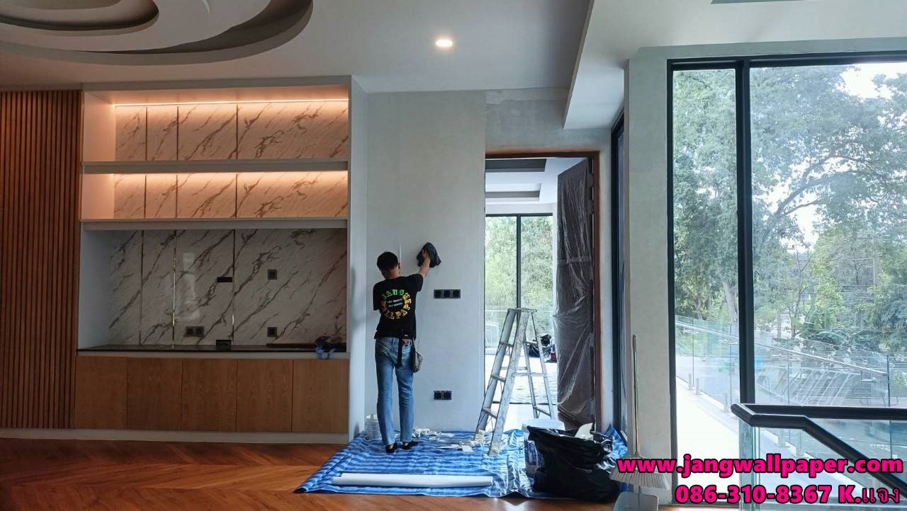 ผลงานการติดตั้ง