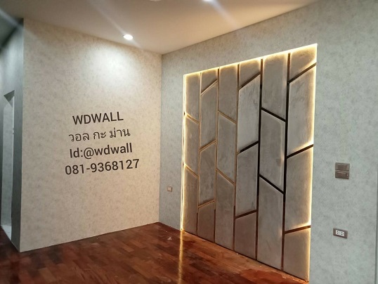 ผลงานการติดตั้งสวยๆ ร้านwdwallpaper