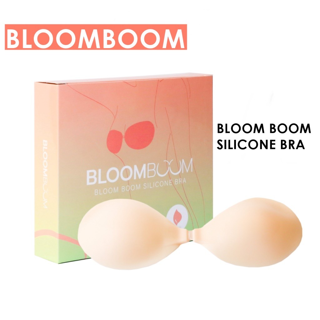  Bloom Boom Silicone Bra บราปีกนก บลูมบูม บลูมบูมบรา บราอกชิด บราซิลิโคน ปิดจุก กันน้ำ กันเหงื่อ