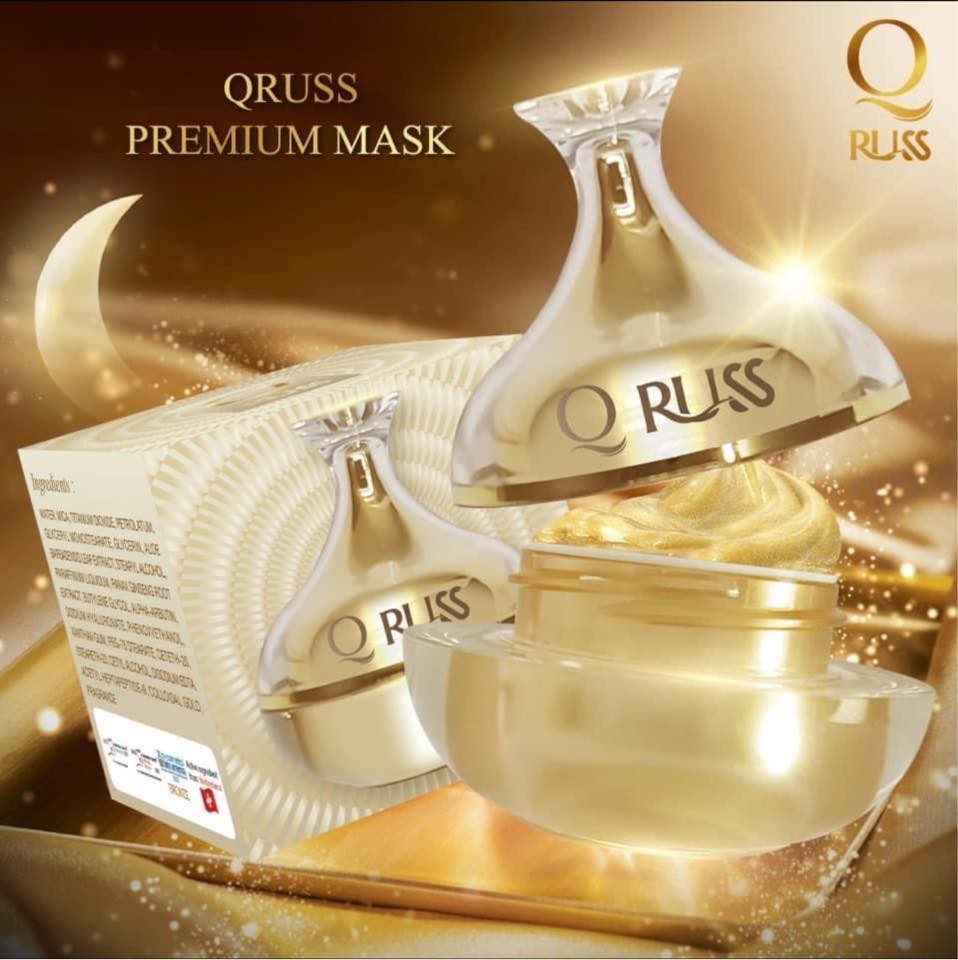 QruSS Premium Mask คิวรัส พรีเมี่ยมมาร์ค มาร์คหน้าแบบคลีโอพัตรา