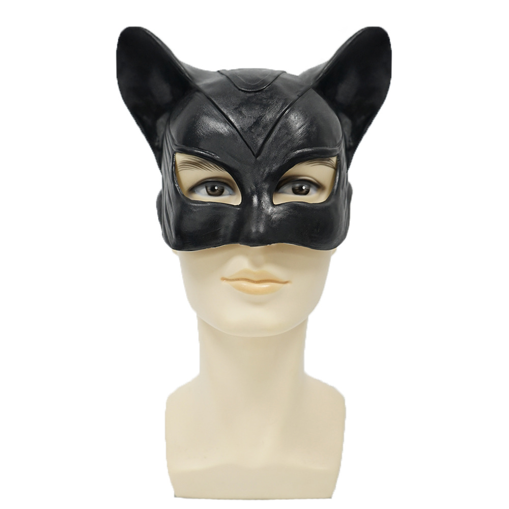 ++พร้อมส่ง++หน้ากากแคทวูแมน วัสดุหนังเทียม  catwoman