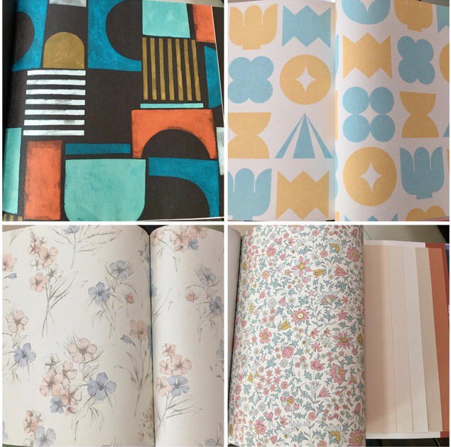 WALLเกาหลี ม้วนใหญ่ 15ตรม. ยาว 15.6ม. กว้าง 1.06ม.ef