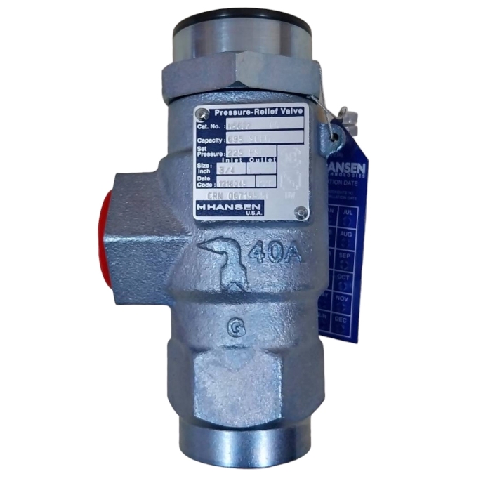 Hansen H5602/225 Pressure Relief Valve 3/4"x1"
