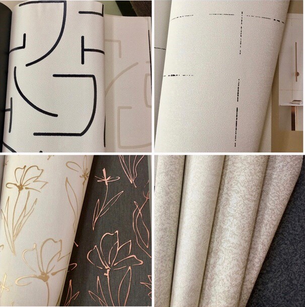 WALLเกาหลี ม้วนใหญ่ 15ตรม. ยาว 15.6ม. กว้าง 1.06ม.ee