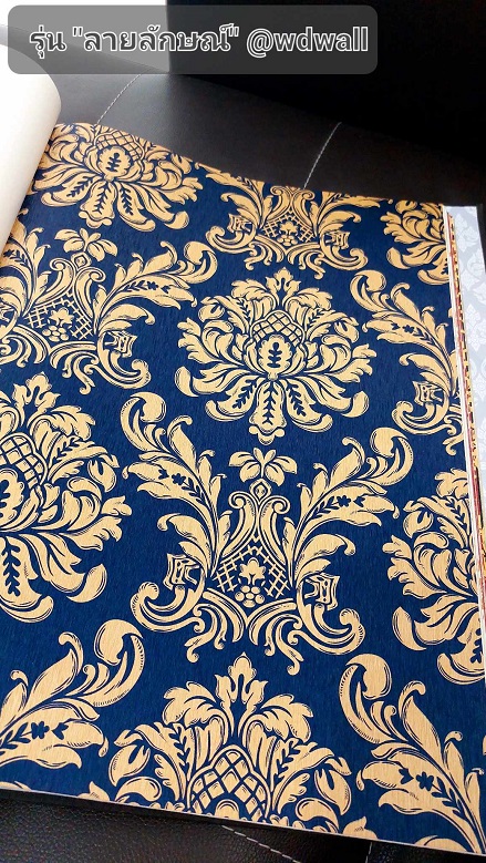 วอลเปเปอร์ตกแต่งห้องพระสวยๆ ร้านขายวอลเปเปอร์ติดผนังลายไทย ฉากหลังห้องพระสวยๆ ลายต้นโพธิ์ ลายเทพนม ลายกนก วอล์ลตกแต่งห้องพระ ลายไทยติดโบสถ์ ภาพจิตรกรรมตกแต่งห้องพระ 