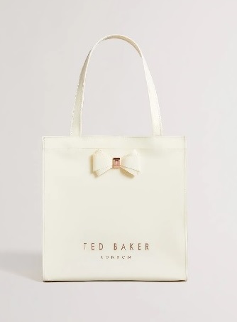 Ted Baker รุ่น Plain Bow Small Icon Bag สี ivory***พร้อมส่ง