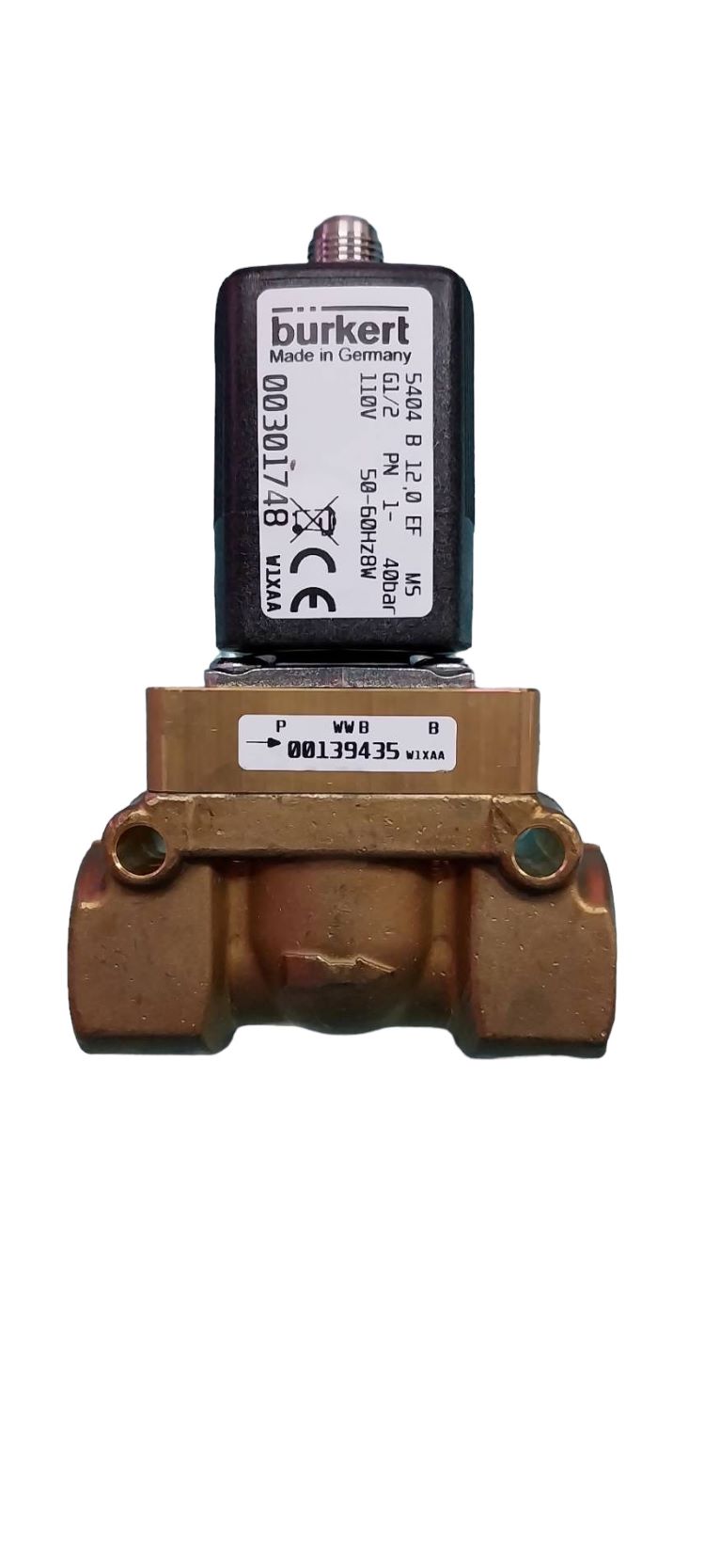 Solenion Valve Water Valve Copper 00139435