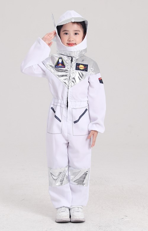 7C328 ชุดเด็ก ชุดนักบินอวกาศ นักบินอวกาศ ชุดนาซ่า Nasa Astronaut Spaceman Costume