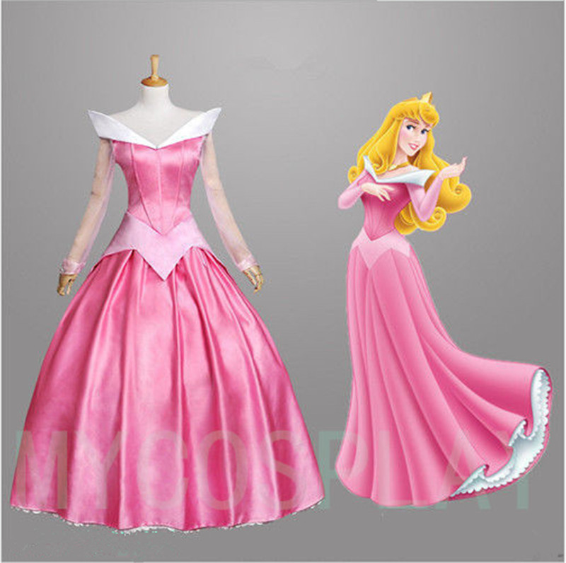 ++พร้อมส่ง++ชุดเจ้าหญิงเจ้าหญิงนิทรา เจ้าหญิงออโรร่า (Aurora) Sleeping Beauty  La Belle au Bois dormant เจ้าหญิงดิสนีย์ Disney