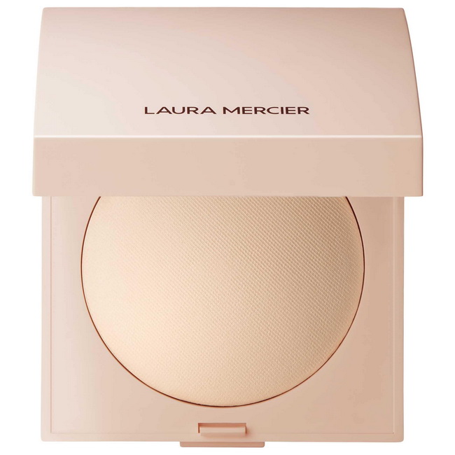 Laura Mercier Real Flawless Luminous Perfecting Pressed Powder 7 g. #Translucent แป้งพัฟจาก Laura Mercier เพื่อผิวสวยฉ่ำโกลว์ ไอเทมที่งานผิวสุขภาพดีต้องมีเนื้อแป้ง Ultra-creamy ผสมกับผงไข่มุกบดละเอียด ช่วยให้ผิวดู สวยโกลว์ สุขภาพดี ตามเทรน มีส่วนผสมของ Ch