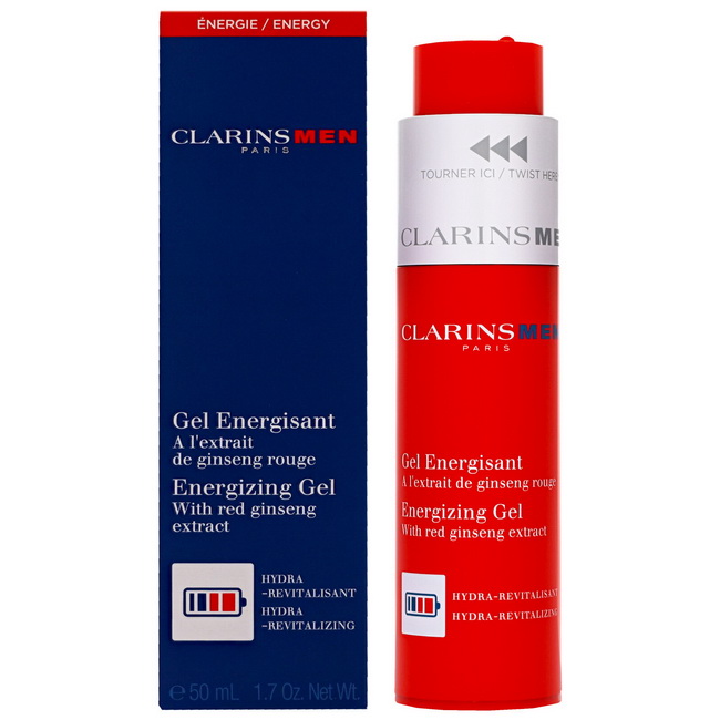 CLARINS Men Active Face Wash 125 ml. เจลบำรุงผิวหน้า ที่ให้ความชุ่มชื้นสูตรที่รังสรรค์ขึ้นเป็นพิเศษเพื่อช่วยบูสต์ผิวของผู้ชายให้สดชื่นมีชีวิตชีวา ไม่เหนียวเหนอะหนะพร้อมด้วยกลิ่นหอมอ่อนๆ