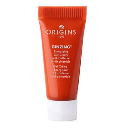 Origins GinZing Energy Gel Cream ขนาดทดลอง 5 ml. ใหม่ล่าสุด! มอยเจอร์ไรเซอร์เนื้อเจลปลุกผิวให้กระจ่างใส ชุ่มชื้น ปลุกผิวที่ดูเหนื่อยล้า พร้อมเสริมเกราะป้องกันผิวให้แข็งแรง และมอบความชุ่มชื้นยาวนานกว่า 72 ชั่วโมง ด้วยพลังจากโสมขาว โสมนานาชนิด คาเฟอีนจากเมล