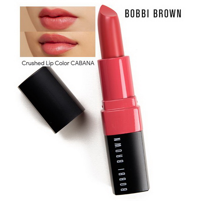 Bobbi Brown Crushed Lip Color 3.4 g. #Cabana ลิปสติกรุ่นใหม่ มาพร้อมเม็ดสีในแบบเนื้อซอฟแมทท์ คือแมทท์นิดๆ แต่ชุ่มชื้นด้วยคุณค่าบำรุงจากวิตามิน E, C และขี้ผึ้งคุณภาพสูง ติดทนนานได้สูงสุดถึง 8 ชั่วโมงโดยไม่เป็นคราบหรือจืดจางระหว่างวัน