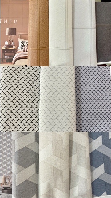 WALLเกาหลี ม้วนใหญ่ 15ตรม. ยาว 15.6ม. กว้าง 1.06ม.lm