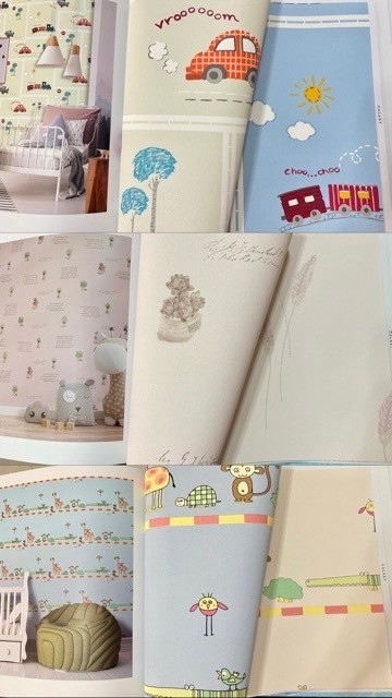 WALLเกาหลี ม้วนใหญ่ 15ตรม. ยาว 15.6ม. กว้าง 1.06ม.ag